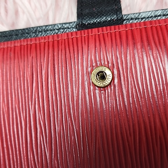 Louis Vuitton Vintage Red Epi Leather Agenda EUC - Picture 5 of 16